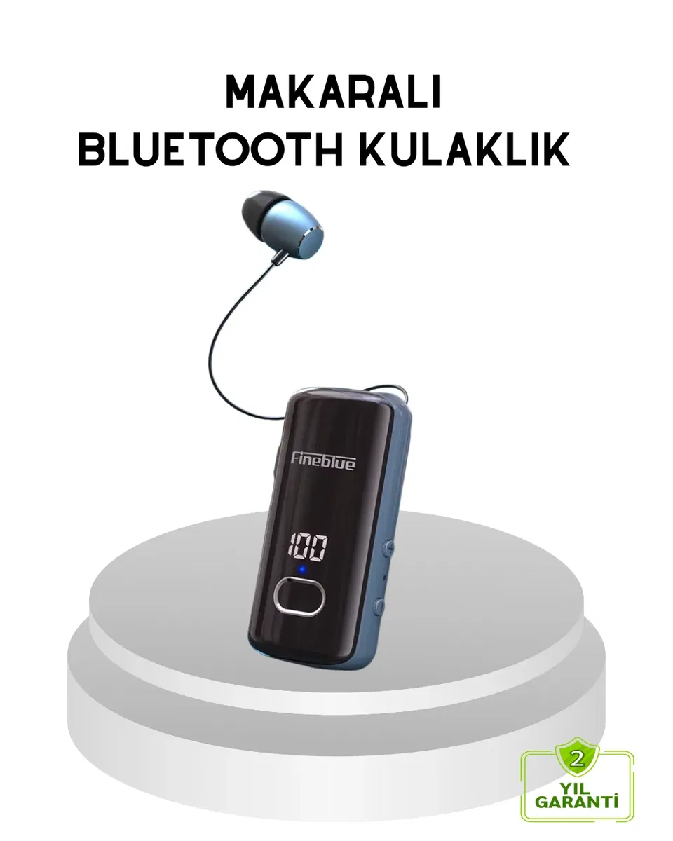 Fineblue F580 Suya Dayanıklı Bluetooth 5. 3 Kulaklık Dijital Ekranlı