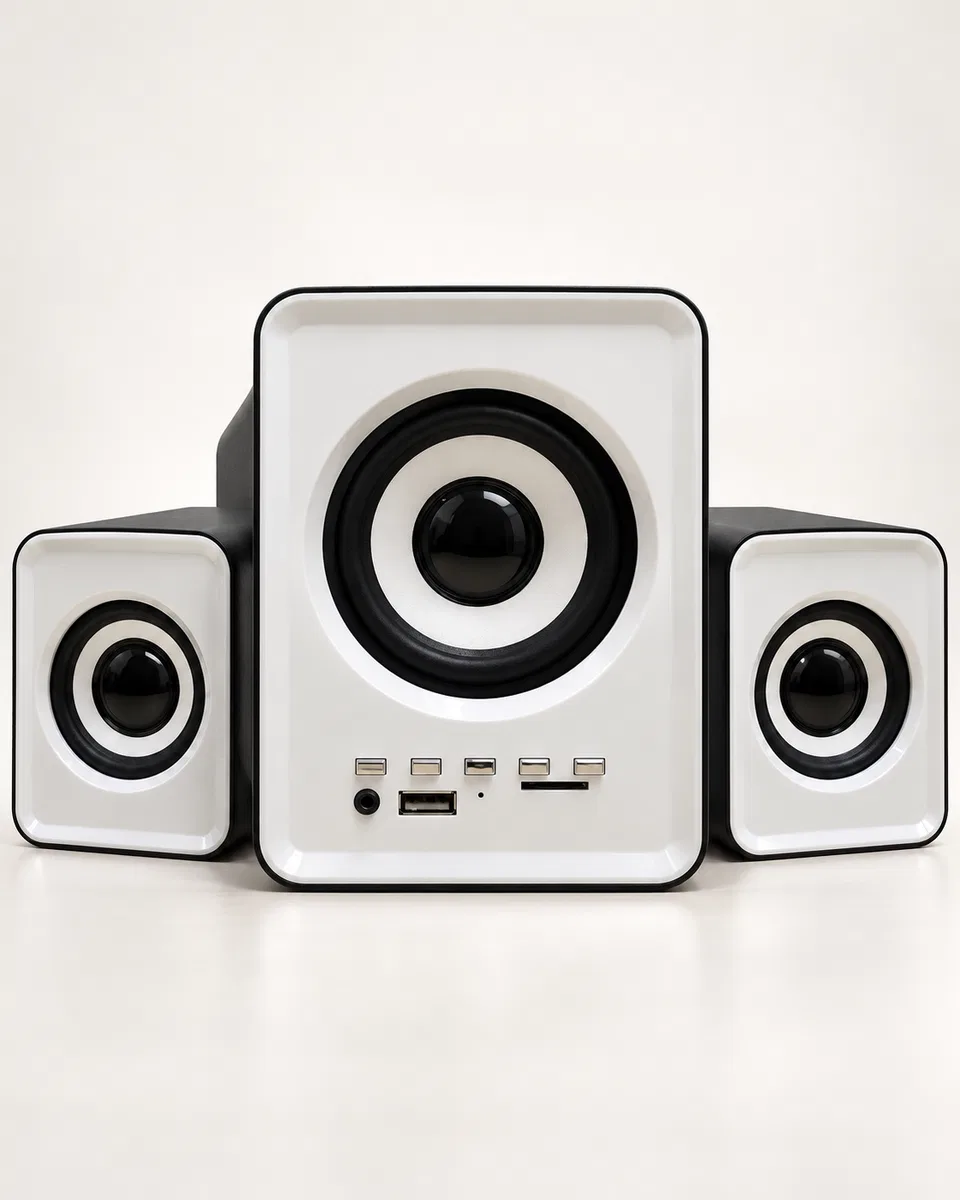 Bluetooth Özellikli Mini Dijital Hoparlör Seti görsel 2