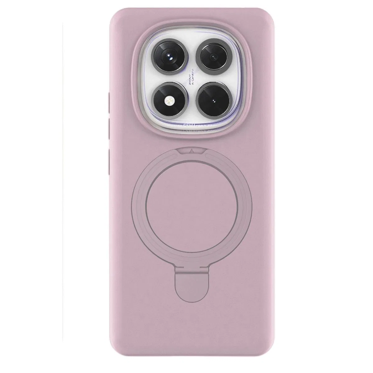Xiaomi Redmi Note 14 Pro 4g Regal Magsafe Standlı Kapak - Açık Pembe görsel 3