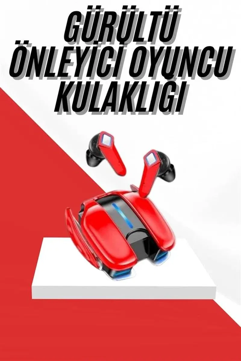 Oyuncu Kulaklığı Gamer Kulaklık ANC Özelliği RGB Işıklı K68 Bluetooth Kulaklık görsel 2
