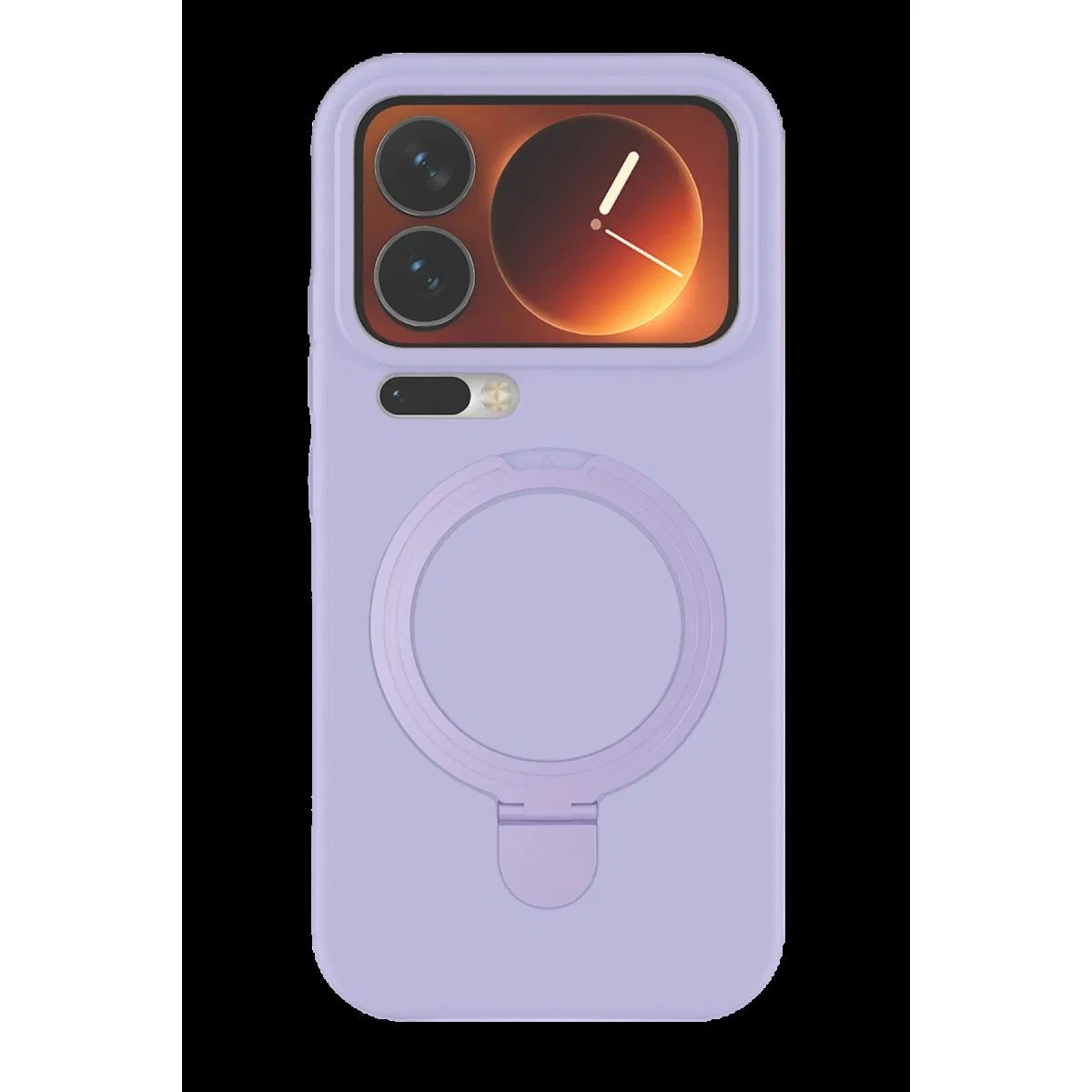 Xiaomi Mi 17 Pro Regal Magsafe Standlı Kapak - Lila görsel 3
