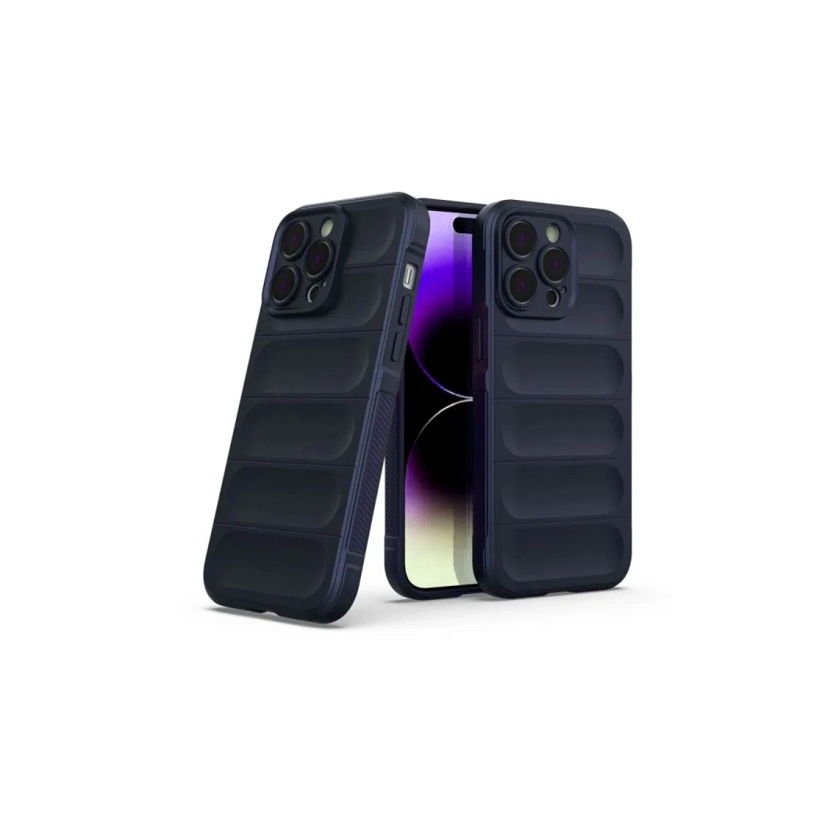 Apple İphone 16 Pro Max Kılıf Optimum Silikon - Lacivert görsel 3