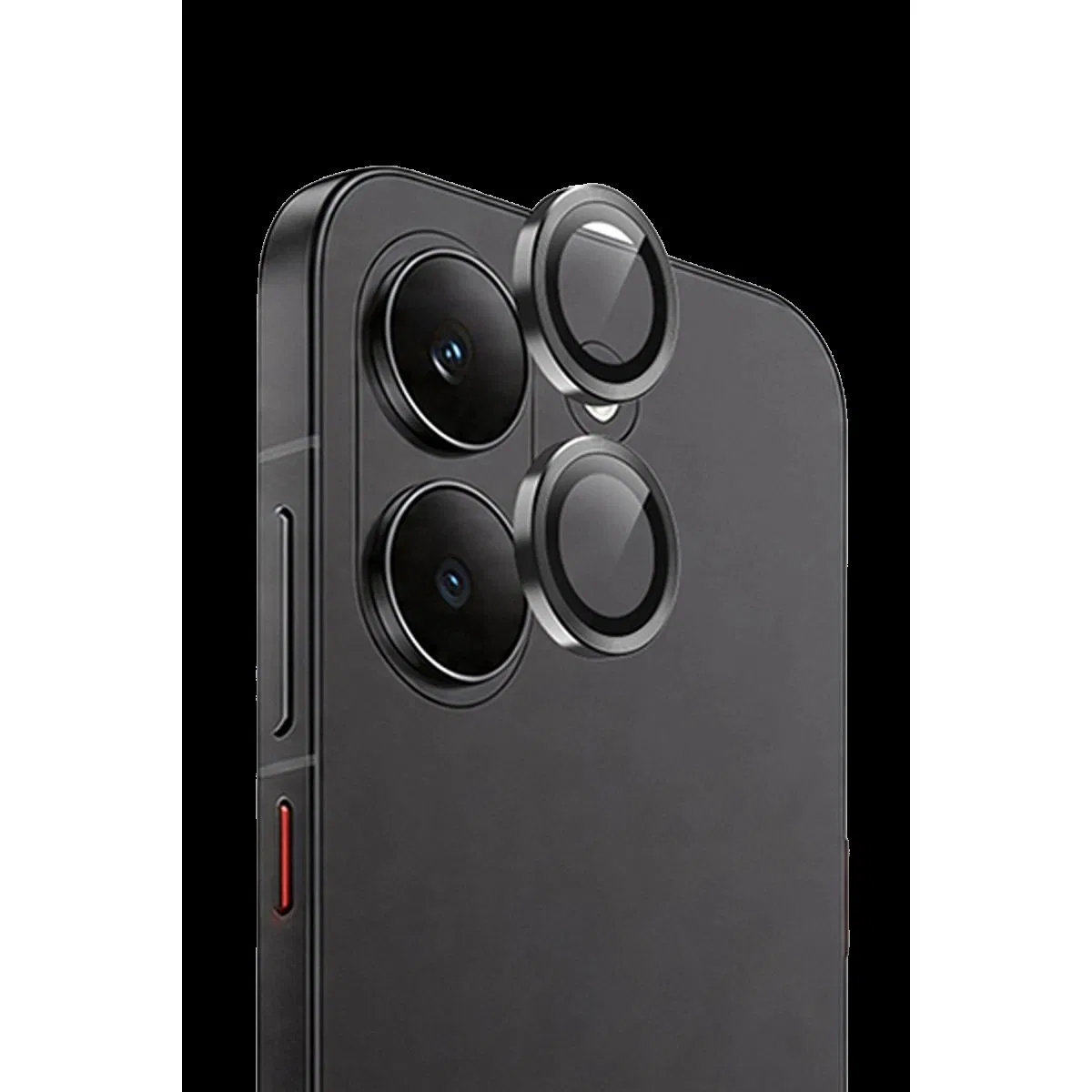 Newface Xiaomi Poco X8 Pro Raze Metal Kamera Lens - Siyah görsel 2