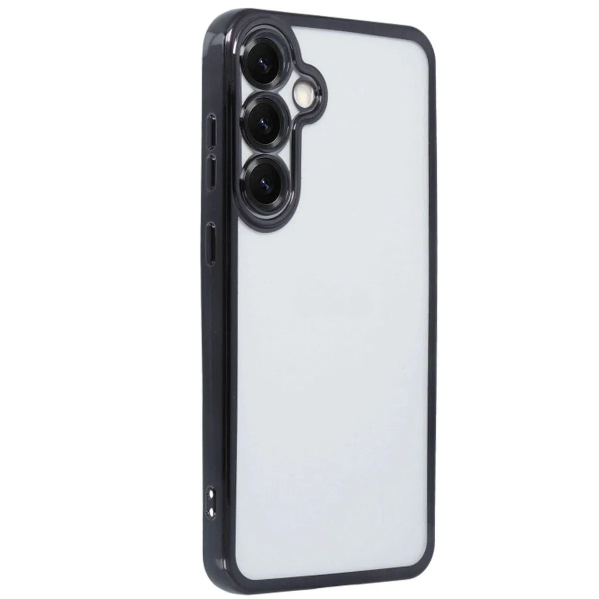 Samsung Galaxy S25 Plus Kılıf Razer Lensli Silikon - Siyah görsel 2