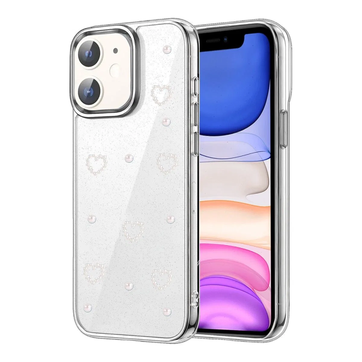 Apple İphone 12 Fiyonk Desenli Kapak - Desen 10