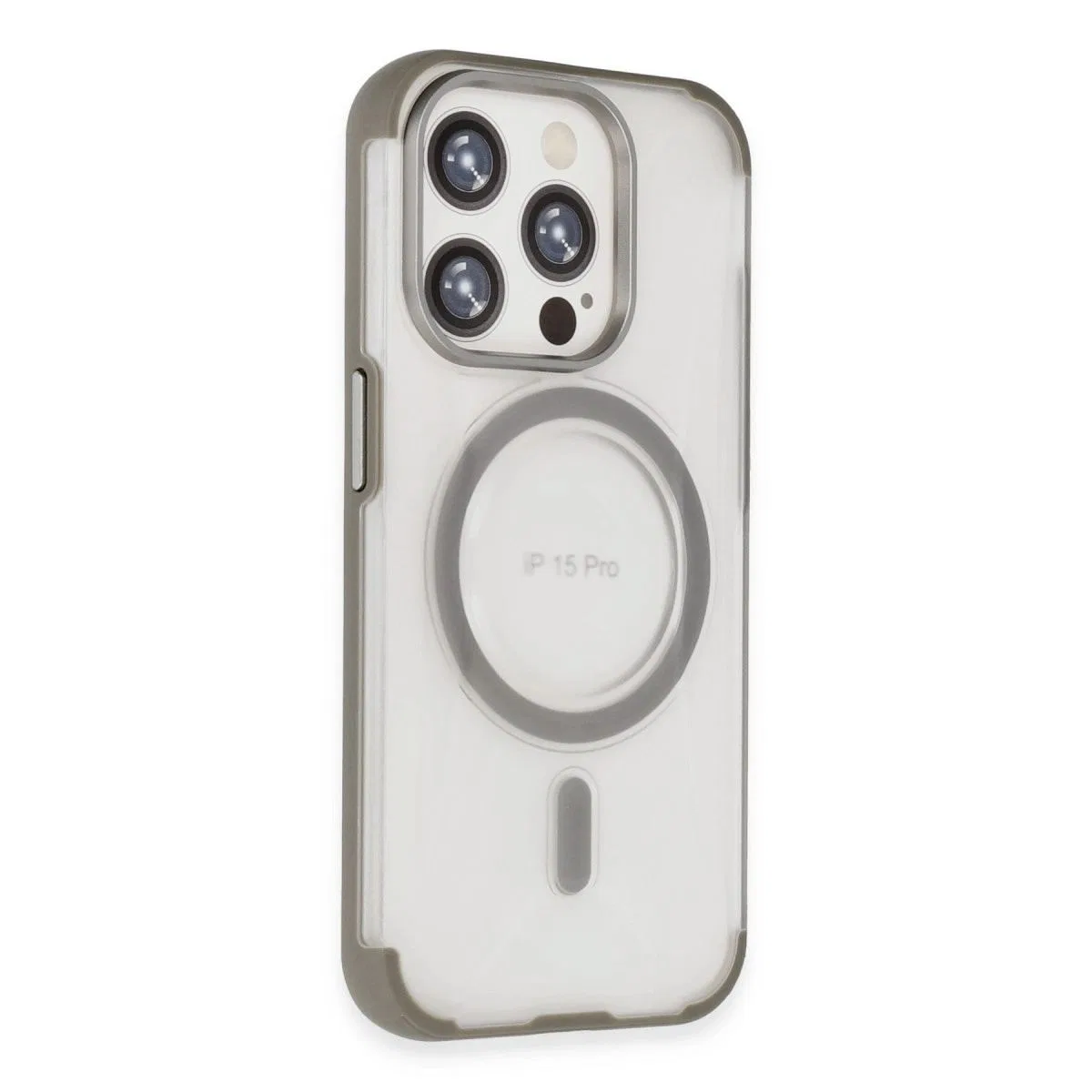 Joko Apple İphone 15 Pro Max Hilton Magsafe Kapak - Titan Gri