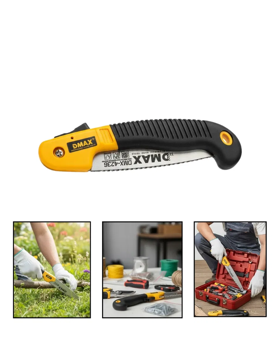 Ergonomik Saplı Katlanabilir Budama Testeresi görsel 2