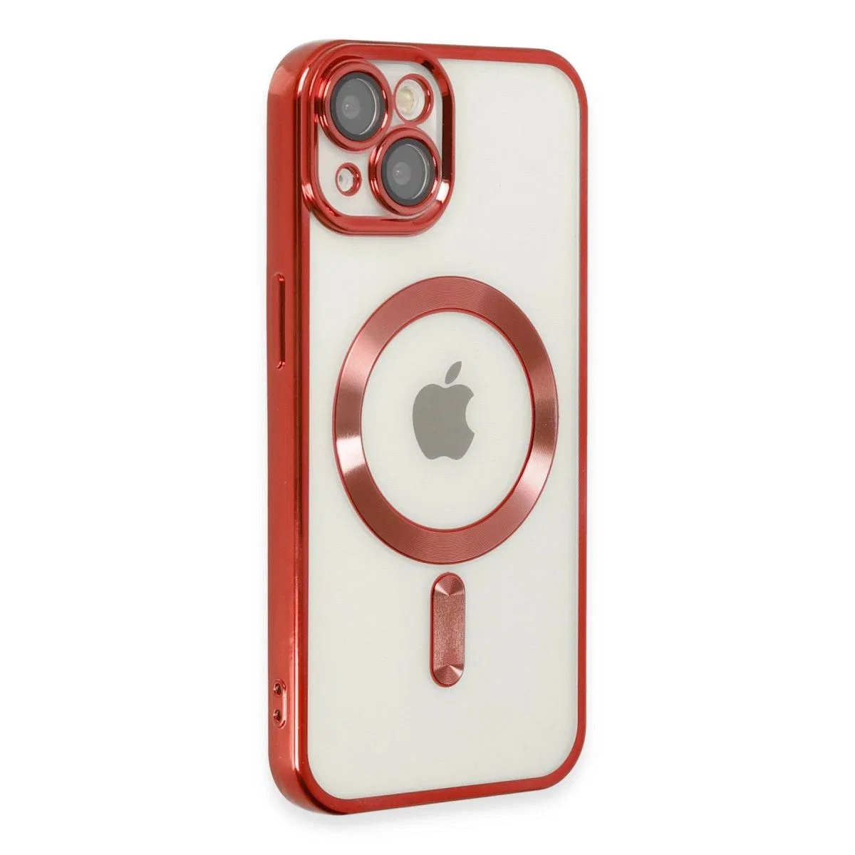 Apple İphone 14 Kılıf Kross Magneticsafe Kapak - Kırmızı görsel 2