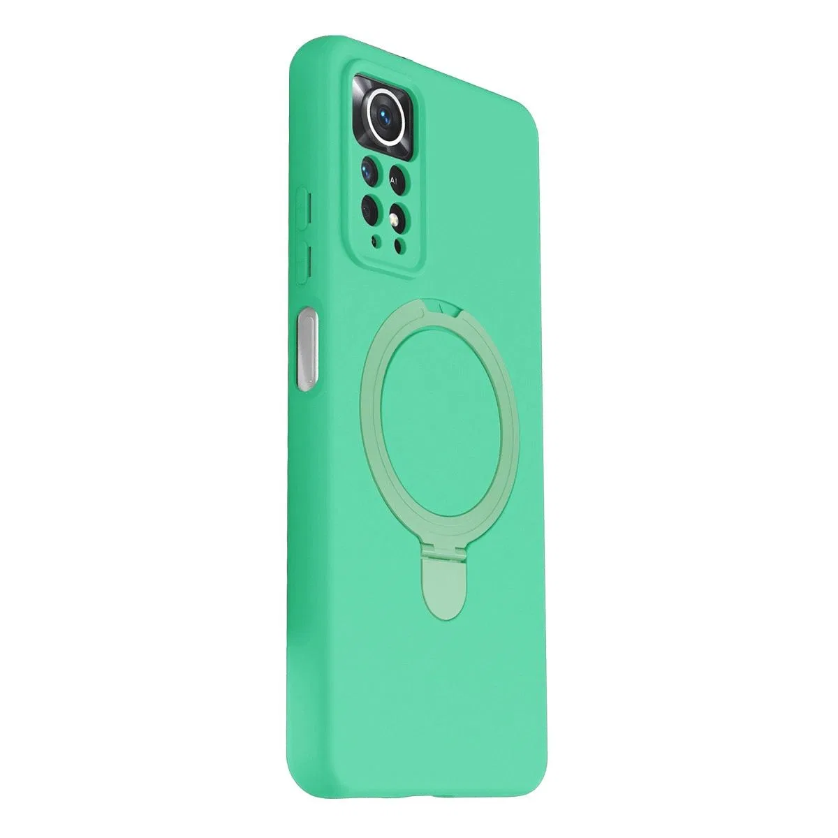 Xiaomi Redmi Note 12 Pro 4g Regal Magsafe Standlı Kapak - Yeşil görsel 3
