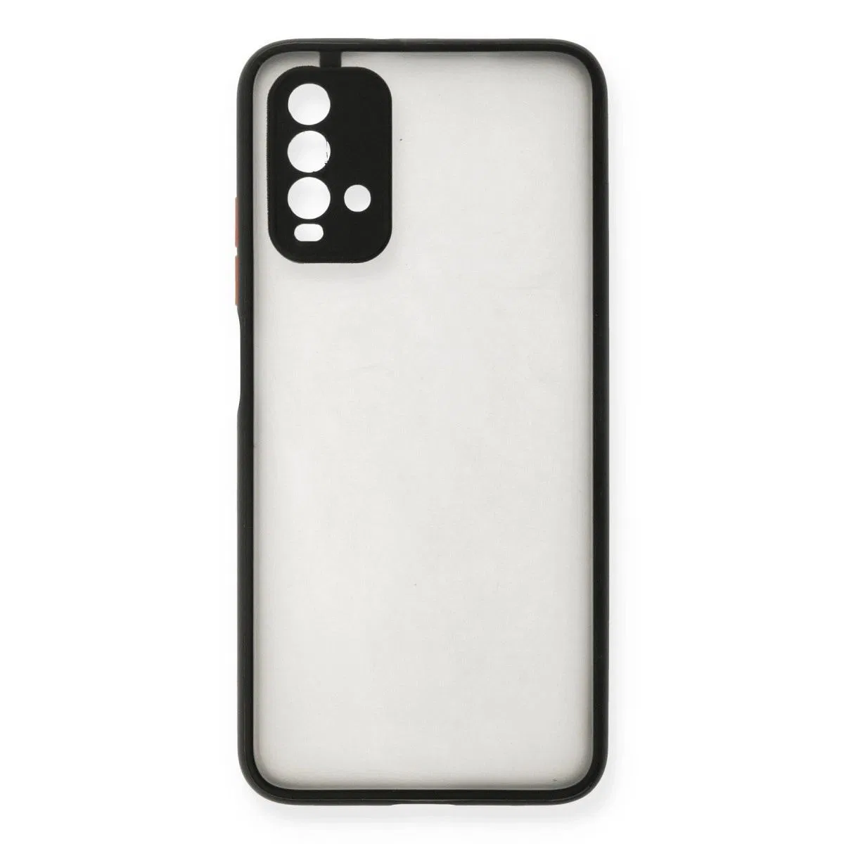 Xiaomi Redmi 9t Kılıf Montreal Silikon Kapak - Siyah