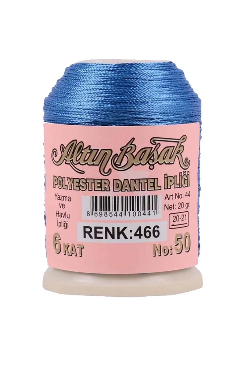 3 Adet Altınbaşak Oya ve Dantel İpi 20 gr - Royaleks - No: 466 görsel 3