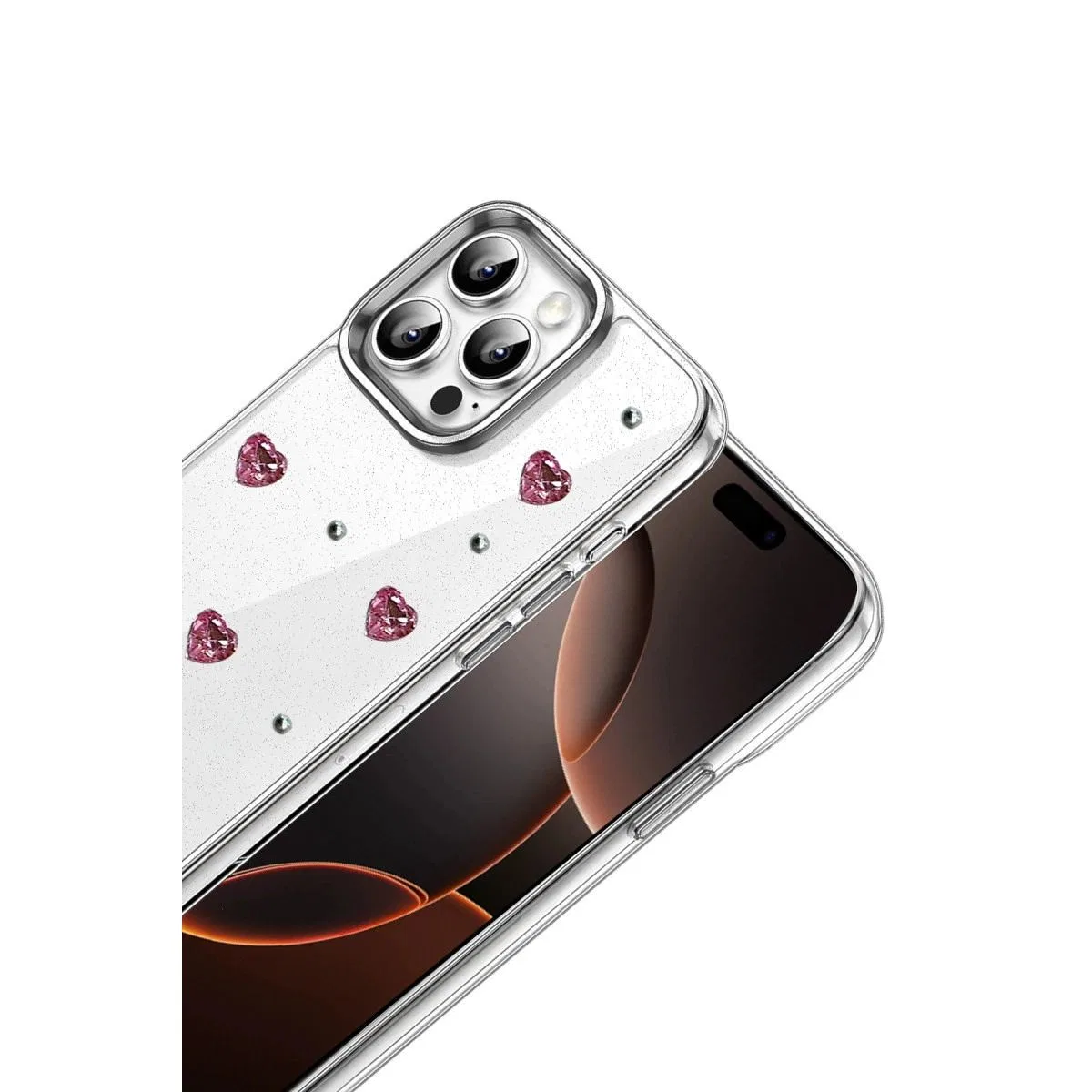 Apple İphone 15 Pro Fiyonk Desenli Kapak - Desen 3 görsel 2