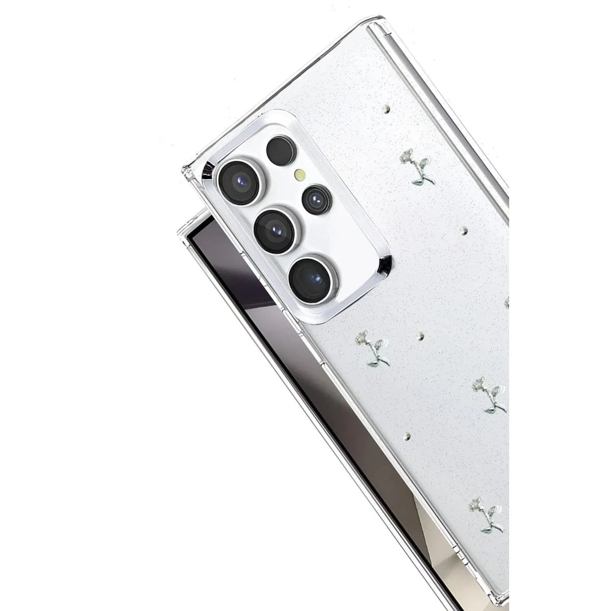 Samsung Galaxy S25 Ultra Fiyonk Desenli Kapak - Desen 4 görsel 3