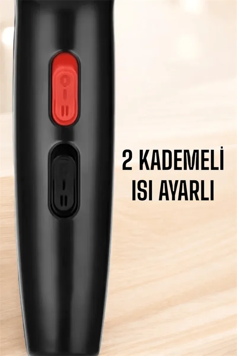 Soğuk ve Sıcak Üfleme Özellikli AC Motorlu Saç Kurutma Makinesi görsel 3