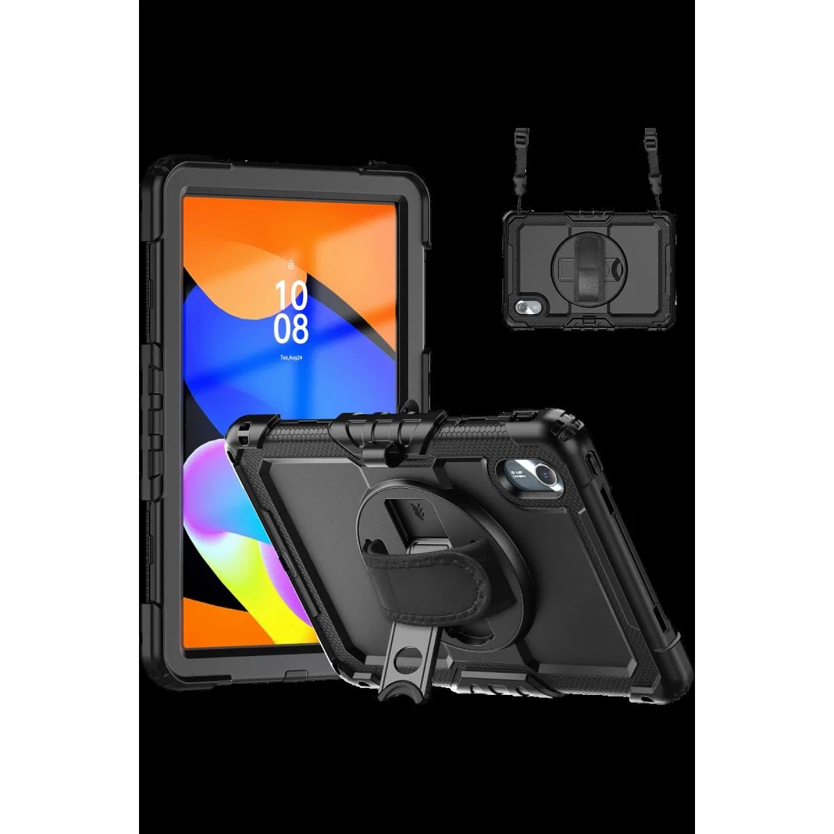 Lenovo Tab M11 Tb330fu Kılıf Amazing Tablet Kapak - Siyah görsel 5