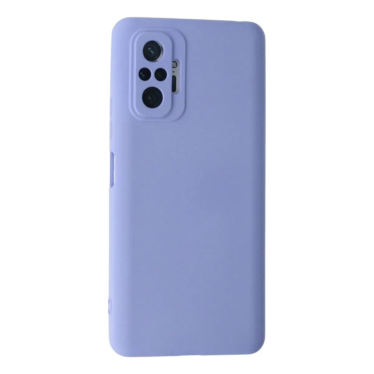 Xiaomi Redmi Note 10 Pro Kılıf Nano İçi Kadife Silikon - Lila görsel 2
