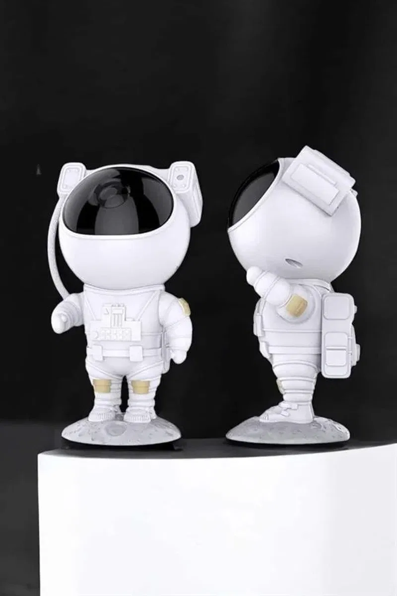 Astronot Görünümlü Projeksiyon Speaker Taşınabilir görsel 4