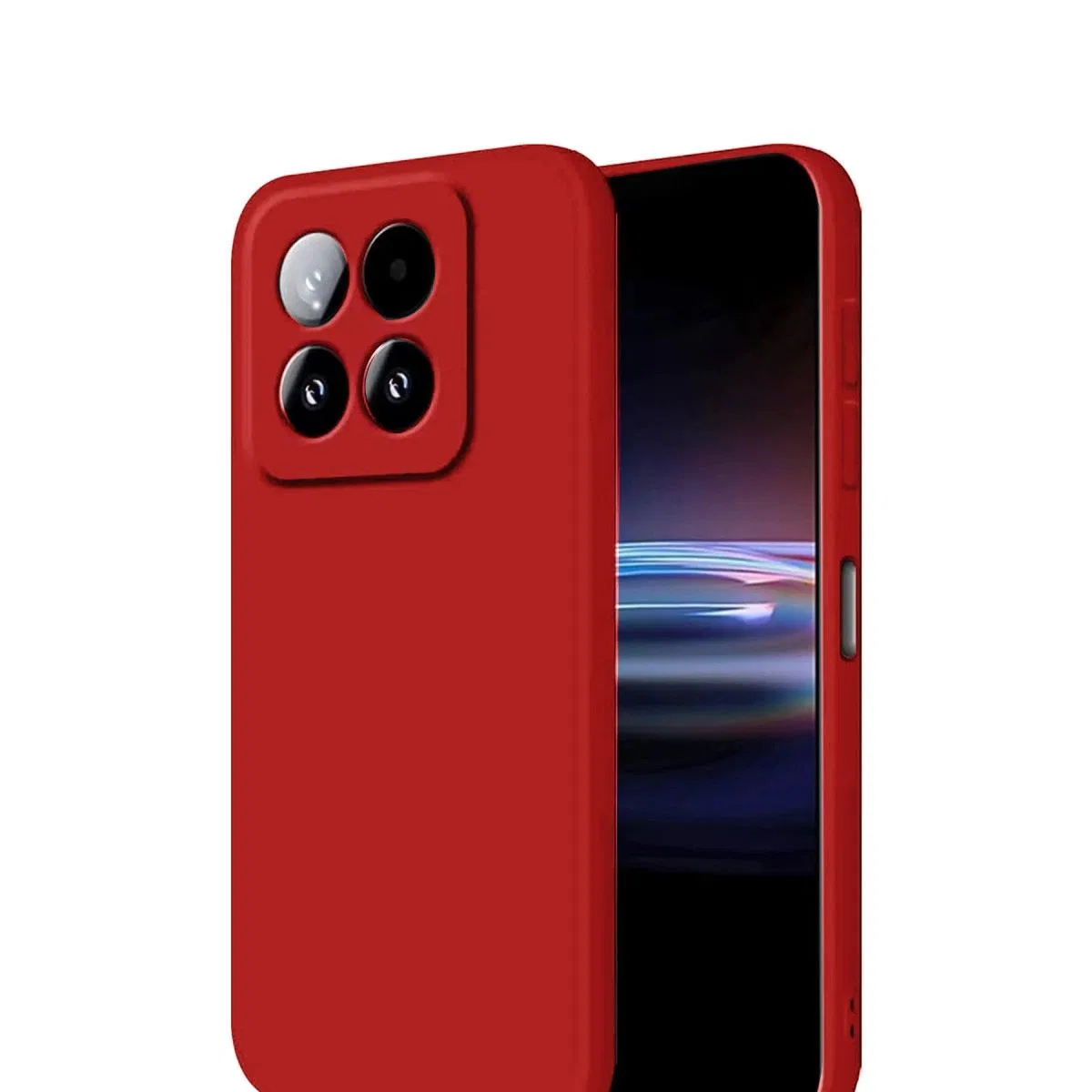 Xiaomi Mi 15t First Silikon - Kırmızı görsel 2