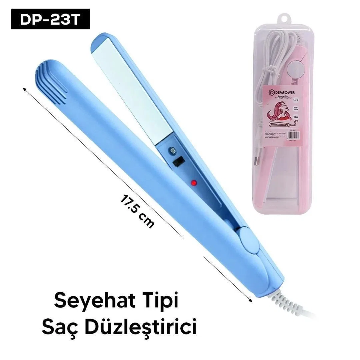 Seyahat Tipi Saç Düzleştirici görsel 7
