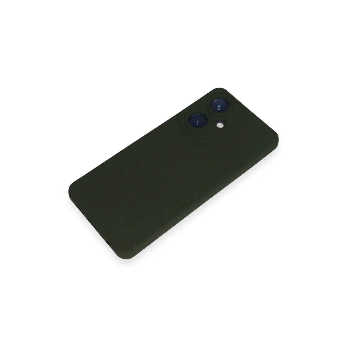 Vivo Y27 Kılıf Nano İçi Kadife Silikon - Koyu Yeşil görsel 4