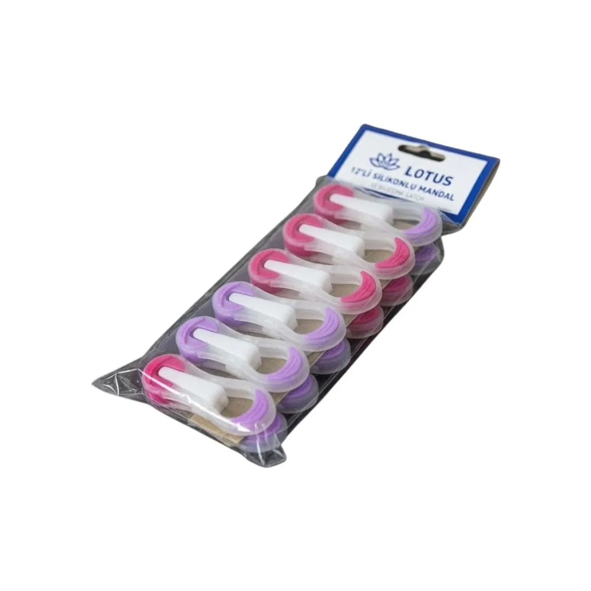Yaysız Silikon Mandal 12'li