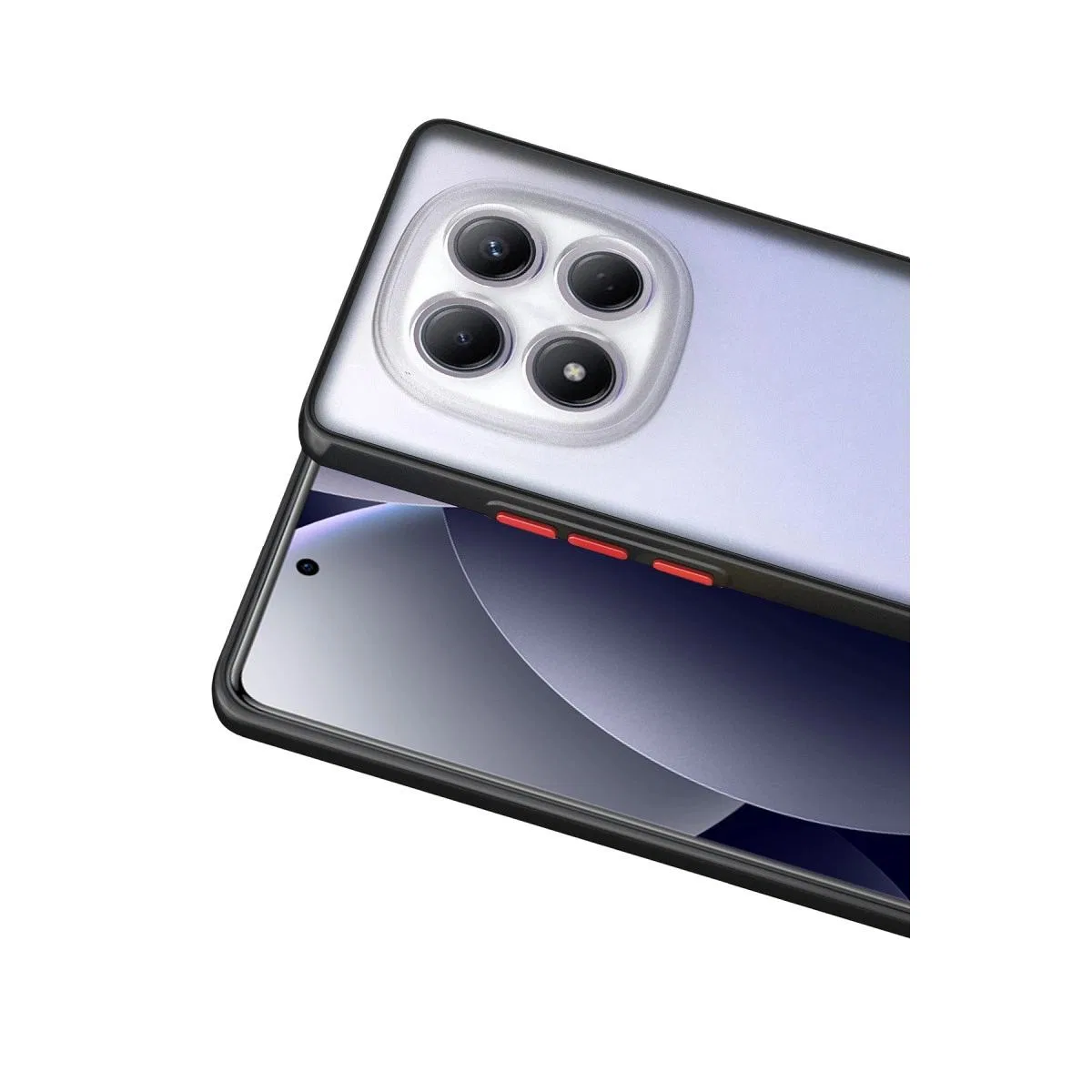 Xiaomi Redmi Note 15 Pro 4g Montreal Silikon Kapak - Siyah görsel 2