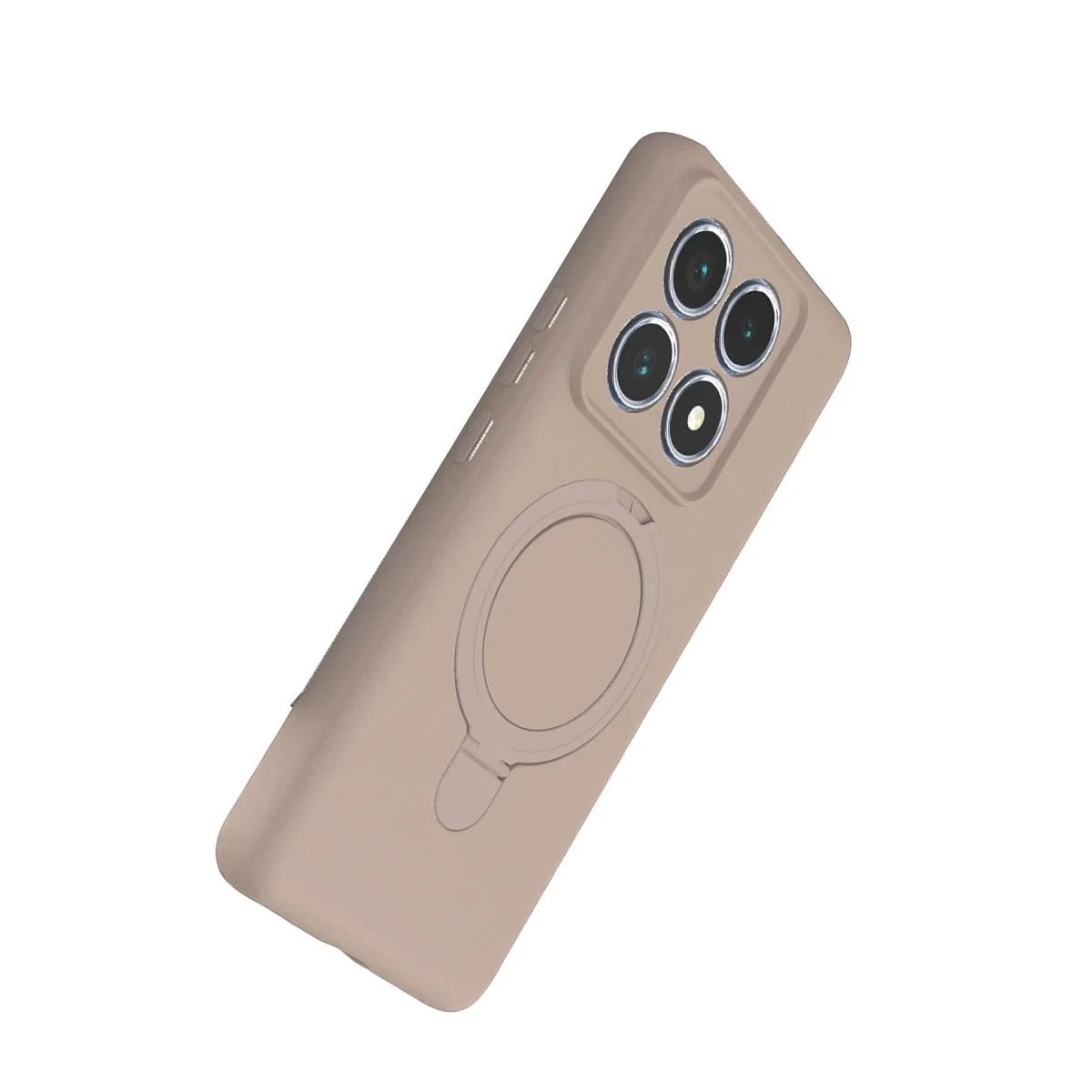 Xiaomi Mi 14t Pro Regal Magsafe Standlı Kapak - Çöl Titanyum görsel 3