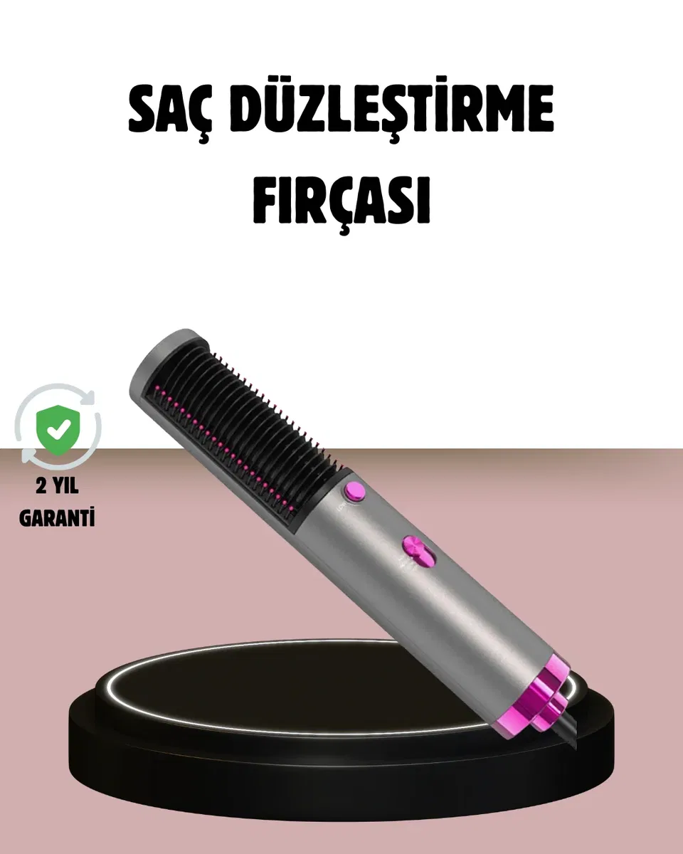 Sıcak Hava Fırçası – Saç Kurutma, Düzleştirme ve Şekillendirme