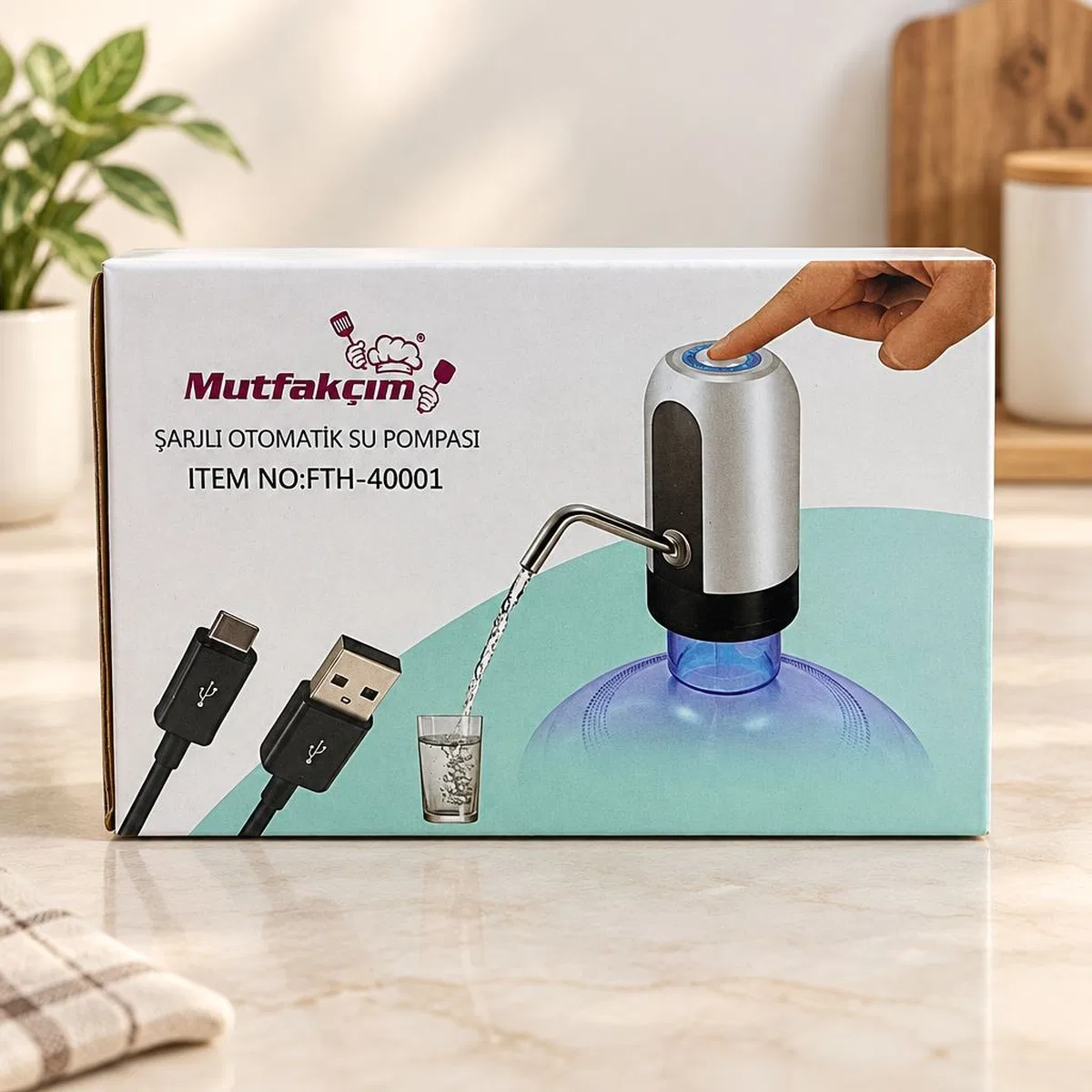 Elektronik Damacana Pompası