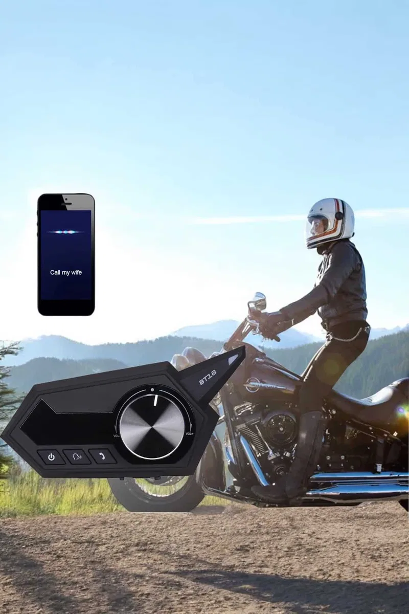 Motorcu Kulaklığı Kask Kulaklığı ANC Özelliği Sesli Görüşme Özelliği görsel 5