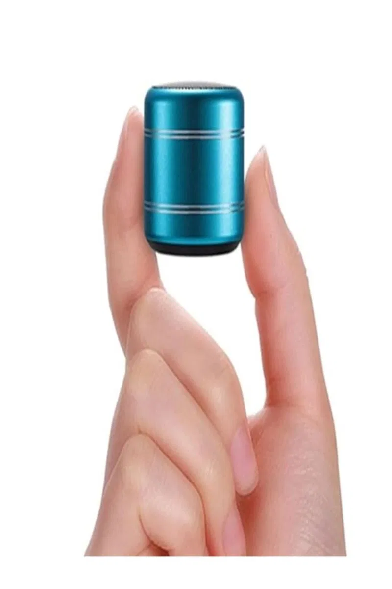 Mini Alüminyum Tws Kablosuz Bluetooth Hoparlör – Yuvarlak Metal Tasarım, Yüksek Bas Ve Taşınabilir Özellikler görsel 5
