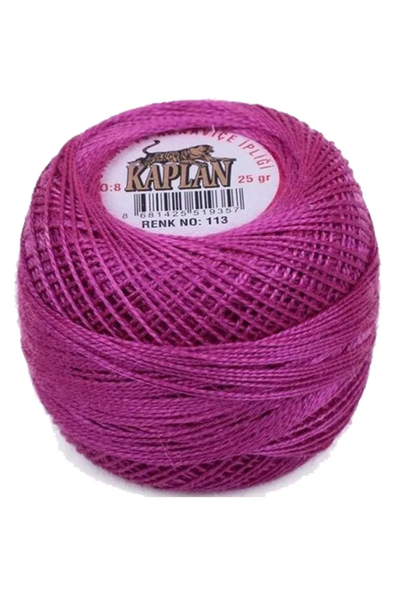 3 Adet Kaplan Etamin Ve Kanaviçe İpi 8 No Kod/Renk: 113 - 1010 - 321 - Ryl görsel 4