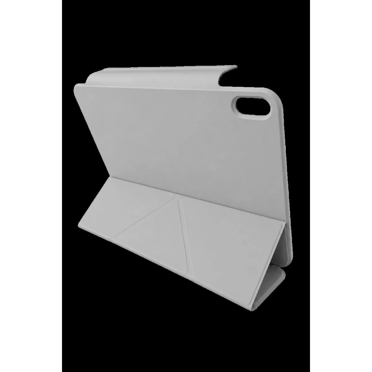 Apple İpad 2025 10. 9 10. nesil (a16) Edz Manyetik Standlı Tablet Kılıfı - Gri görsel 2