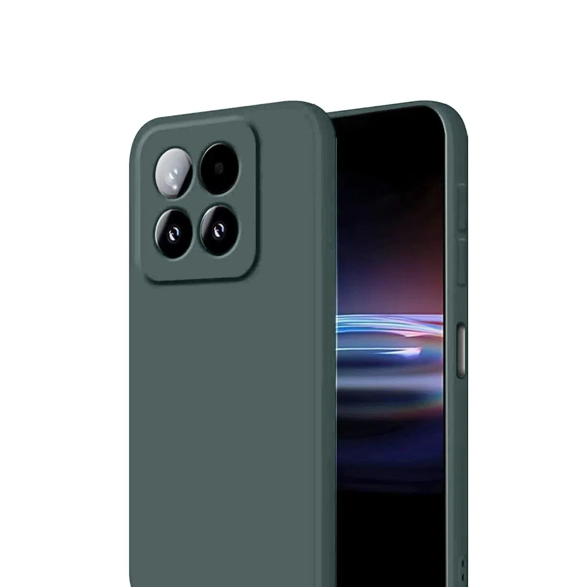 Xiaomi Mi 15t First Silikon - Koyu Yeşil görsel 2