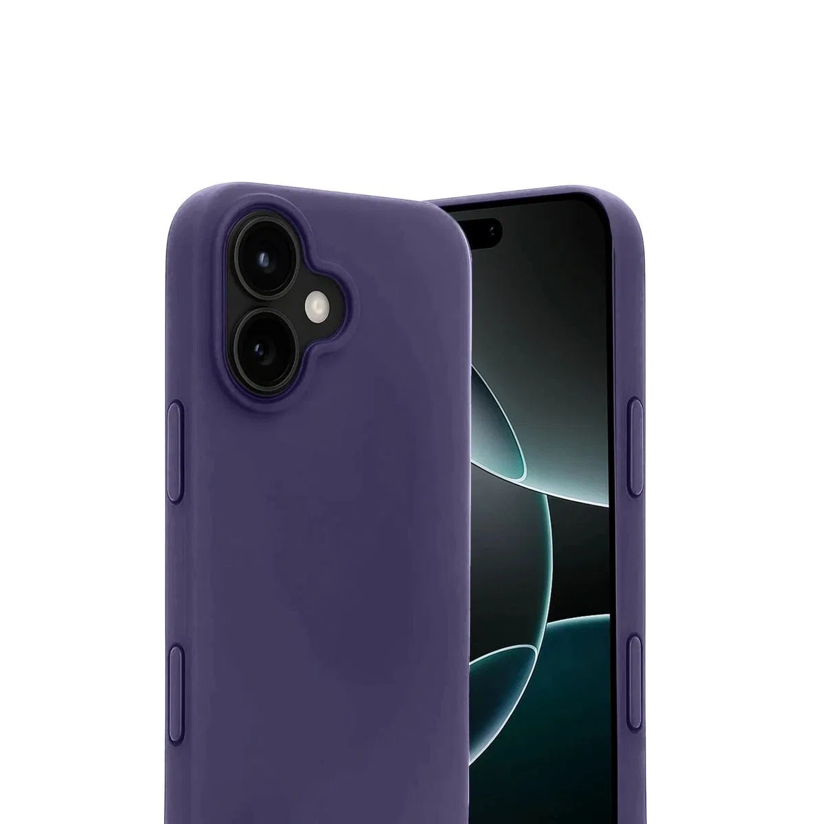 Apple İphone 17 First Silikon - Mürdüm görsel 2