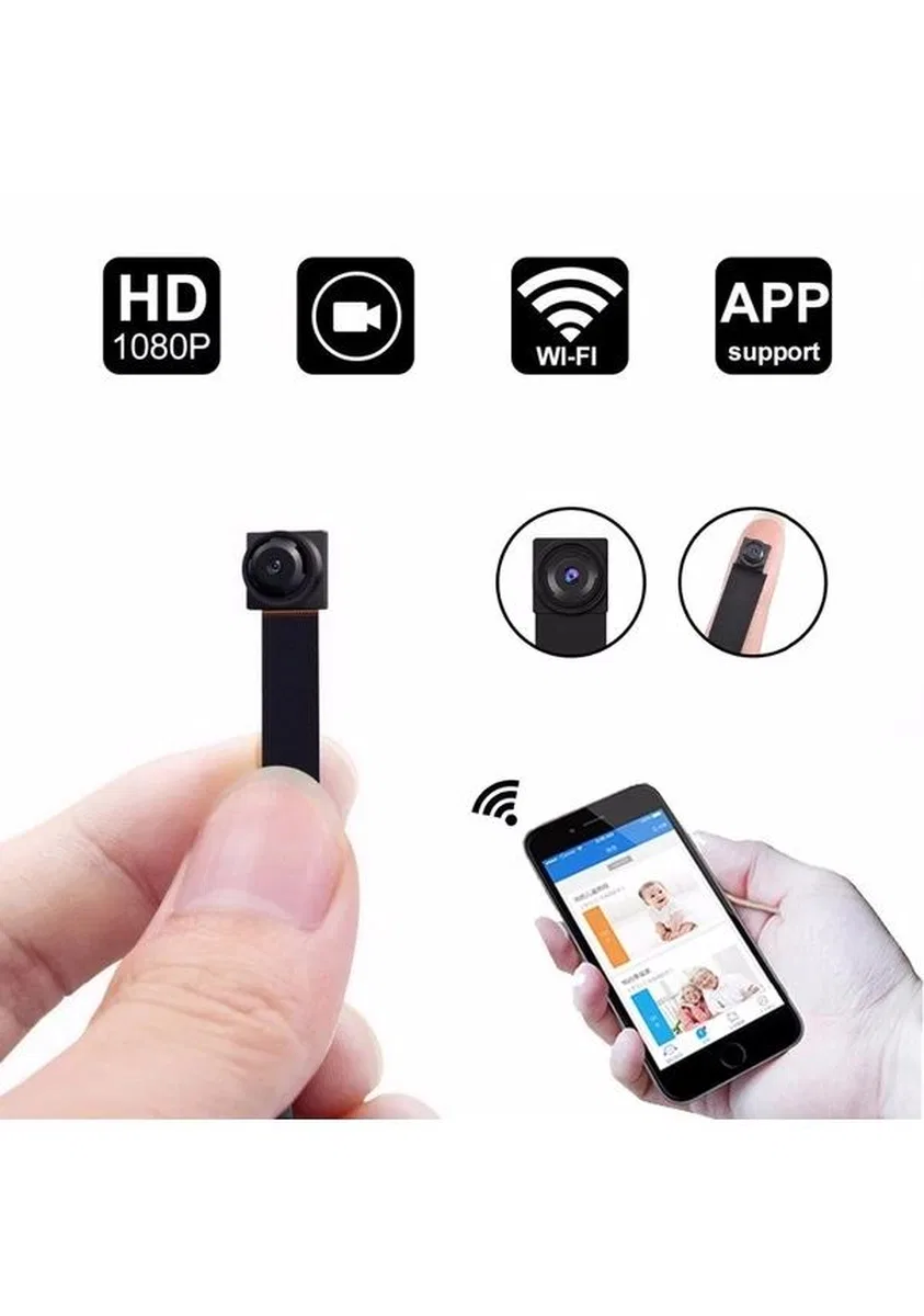 1080p Ip Modül Full Hd Wifi Kamera Güvenlik Bakıcı Kamerası görsel 3