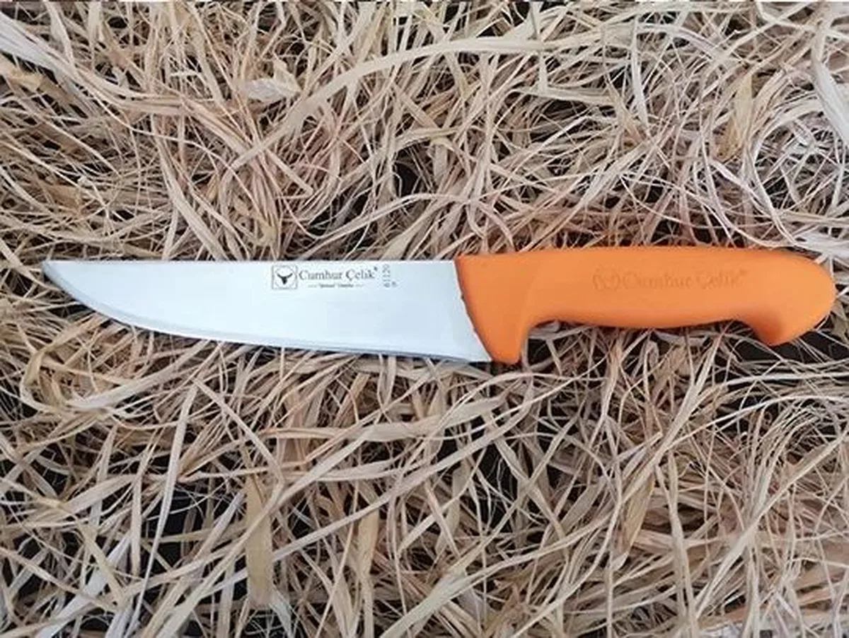 Sürmene 61120 Kasap Kurban Bıçağı, 16, 5 Cm, Kaymaz Sap