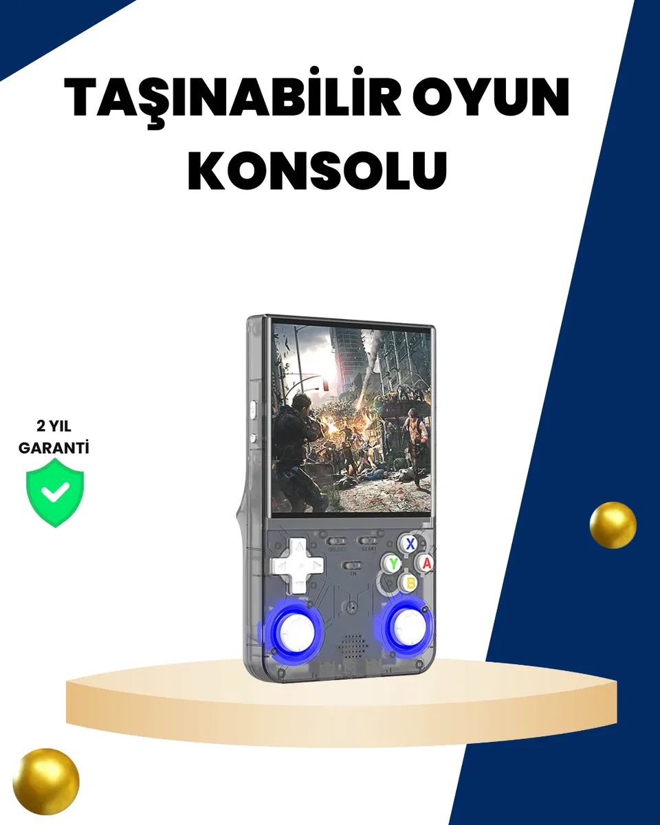 64GB Retro Oyun Konsolu 10. 000 Oyunlu Taşınabilir El Konsolu