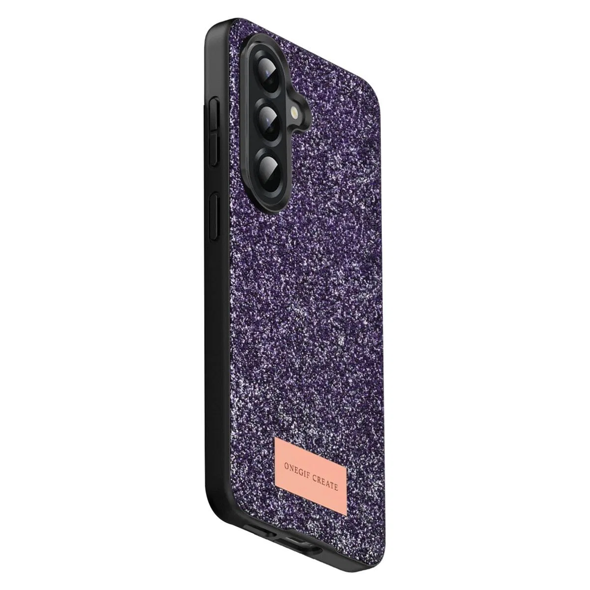 Onegif Samsung Galaxy A17 5g Bright Simli Kapak - Derin Mor görsel 3