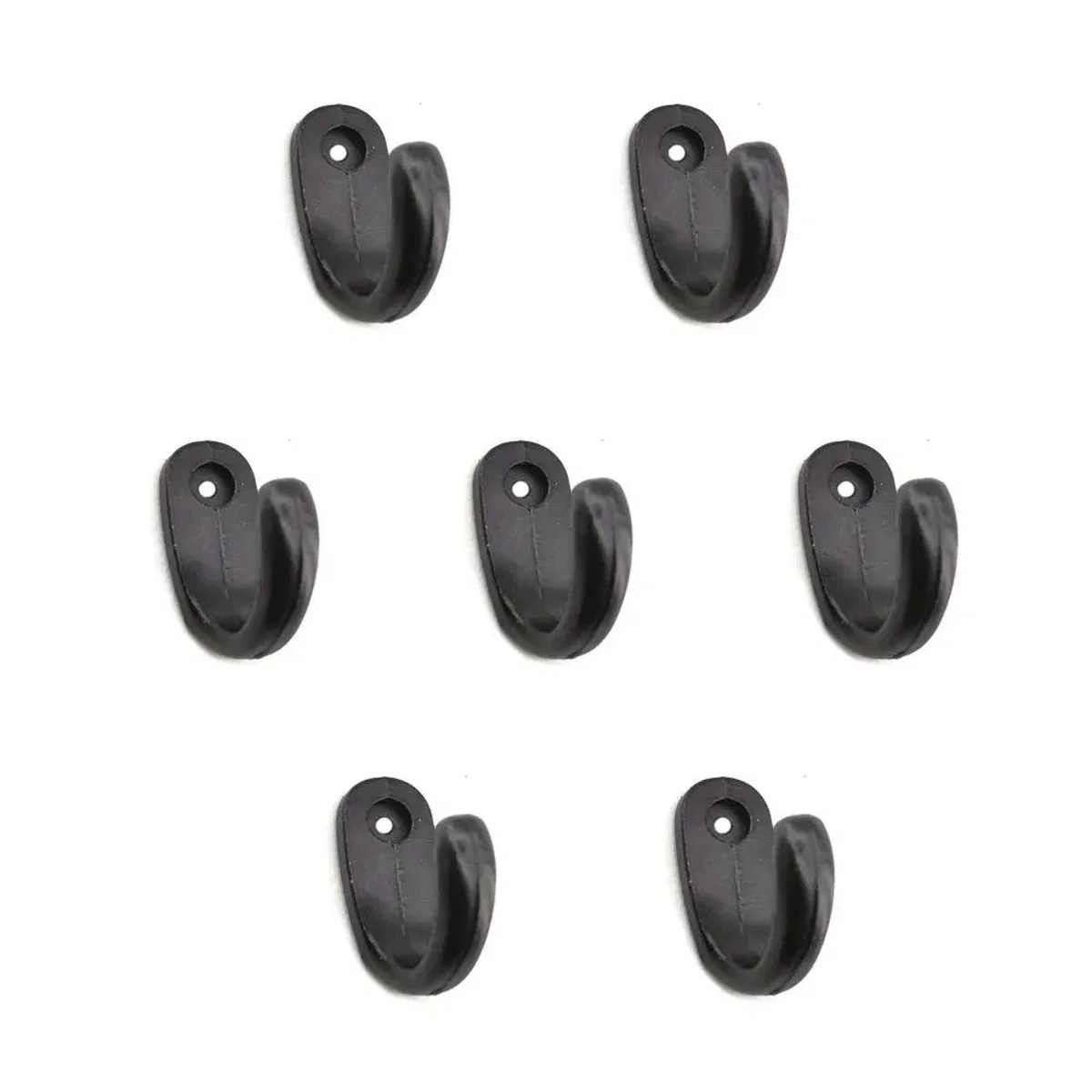 Büyük Tekli Fincan Askı, Dekor Askısı - Siyah, 12x23x30 Mm görsel 2