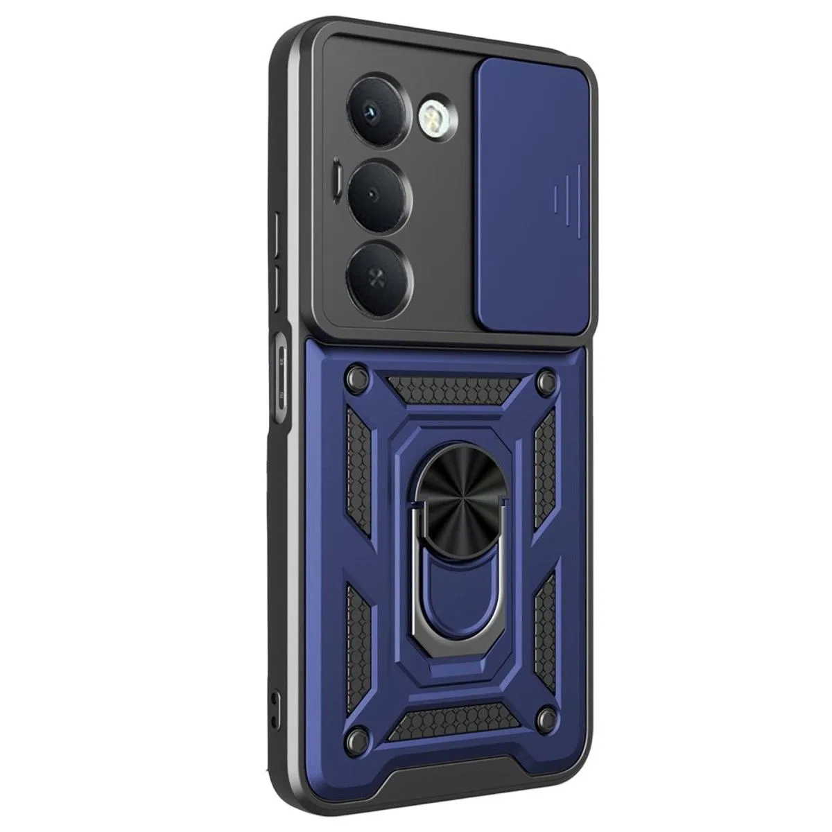 Xiaomi Redmi 15 4g Pars Lens Yüzüklü Silikon - Lacivert görsel 3