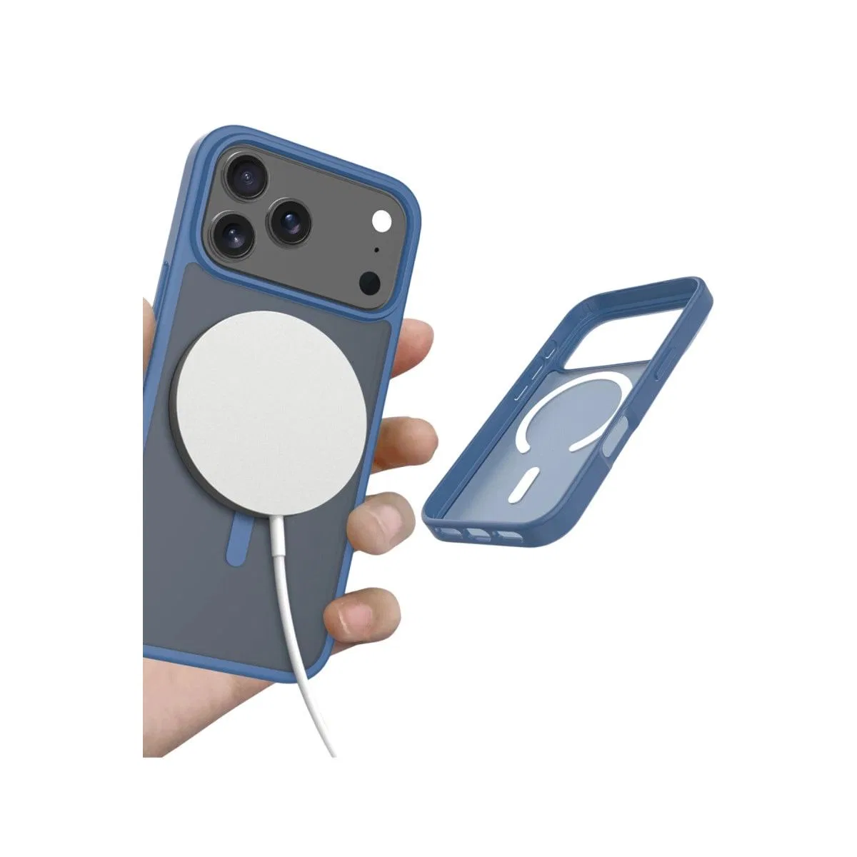 Joko Apple İphone 17 Pro Max Jota Magsafe Kapak - Lacivert görsel 4