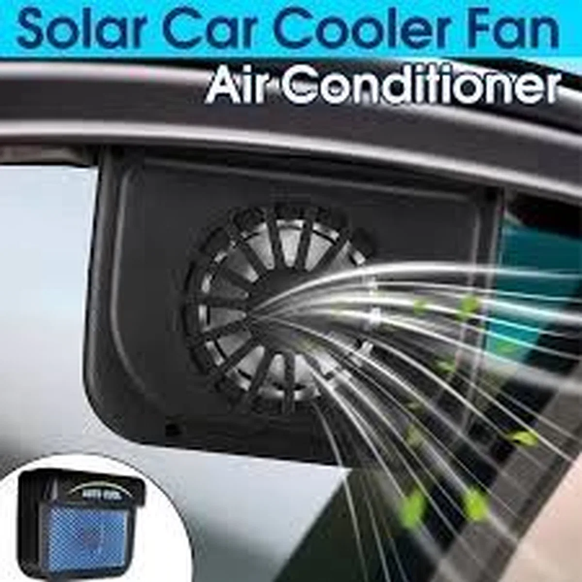 Auto Cool Güneş Enerjisiyle Çalışan Araç İçi Soğutucu görsel 2