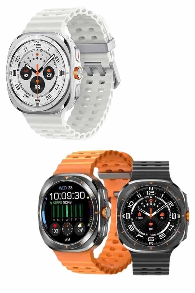 Yeni Nesil Çağrı Cevaplayabilen 47 MM Titreşimli Çok Fonksiyonlu Akıllı Saat görsel 5