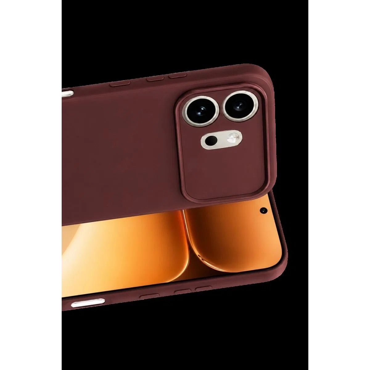 Newface Huawei Honor 600 First Silikon - Bordo görsel 2