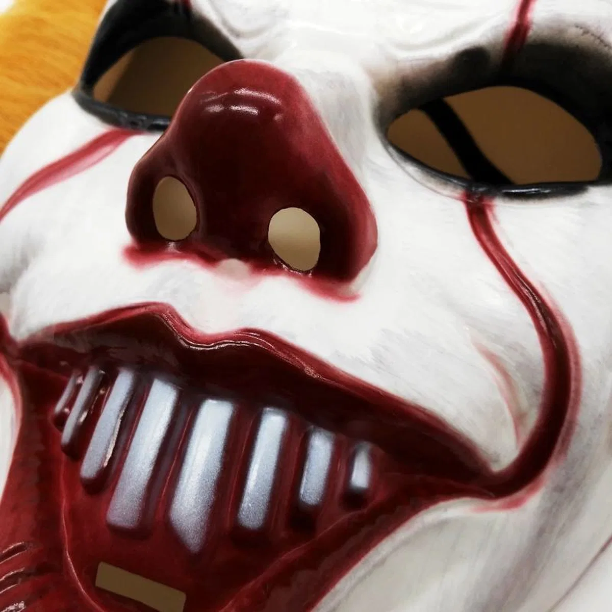 Plastik Joker Maskesi Killer Palyaço Maskesi görsel 2