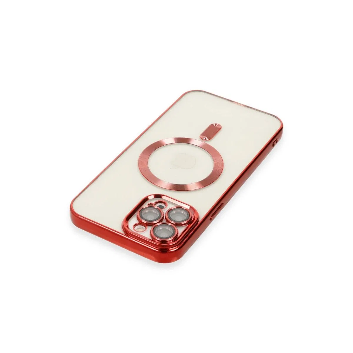 Apple İphone 12 Pro Max Kılıf Kross Magneticsafe Kapak - Kırmızı görsel 3