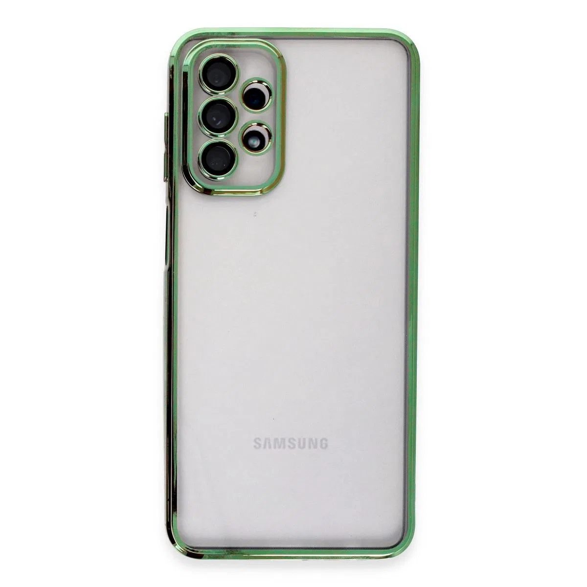 Samsung Galaxy A23 4g Kılıf Razer Lensli Silikon - Yeşil görsel 2