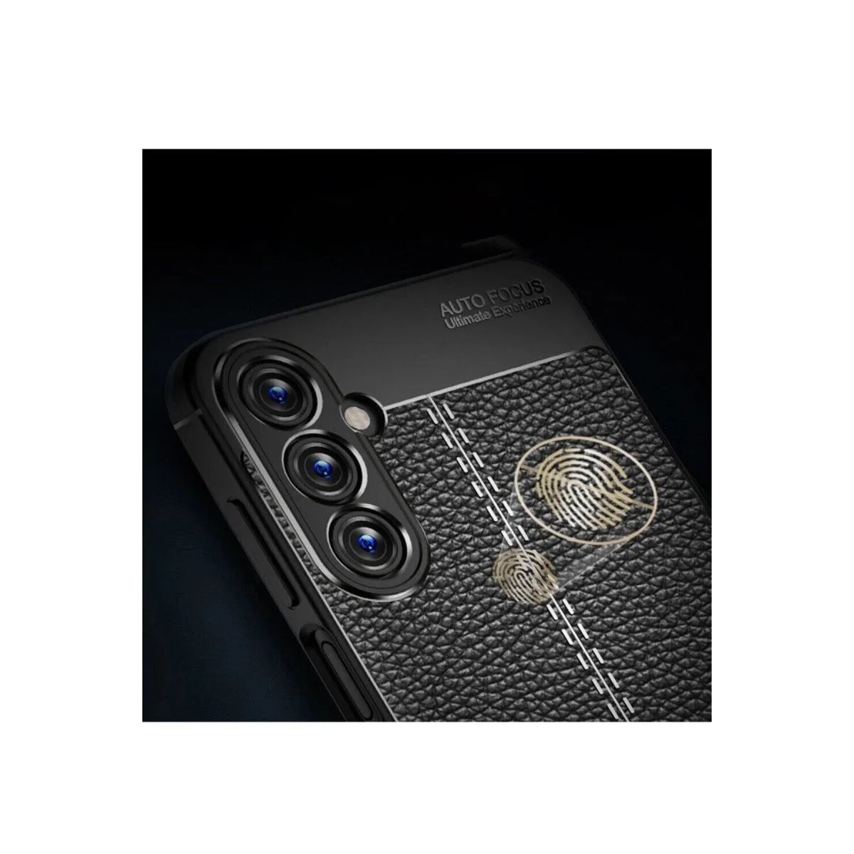Samsung Galaxy A15 4g Kılıf Auto Focus Kapak - Siyah görsel 2