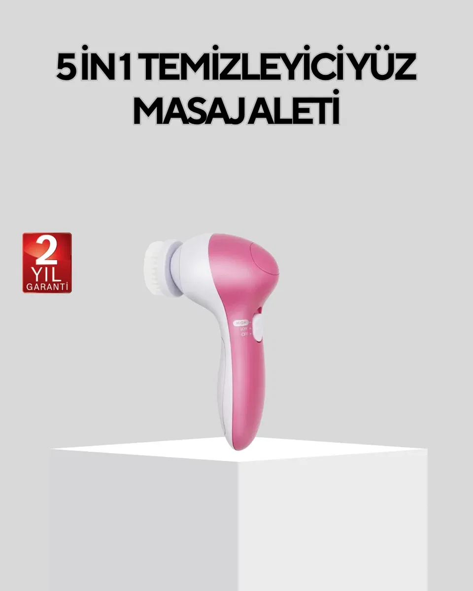Taşınabilir Yüz Masaj Aleti – Cilt Yenileyici, Leke ve Siyah Nokta Karşıtı